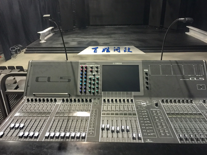 洛阳广播电视中心——1500平米演播厅采用明升ms88 CL 系列数字调音台
