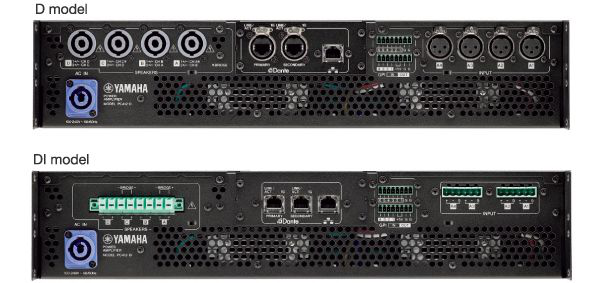 新型网络功放PC系列D/DI型号：通过集成强大的矩阵功能和Dante连接方式，提供高灵活性和可扩展性