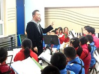 明升ms88示范乐团北京育才学校小学部管乐团大师班活动成功举办