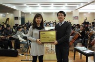 明升ms88示范乐团兰州十四中学授牌仪式报道 