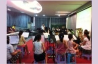 珠海市香洲区第十一小学明升ms88实验管乐团大师班活动报道 