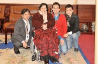 届明升ms88全国钢琴比赛顾问周广仁先生亲临决赛现场 